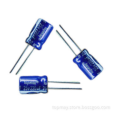 Aluminum Electrolytic Capacitor with 2,000-hour Loading Lifespan and 6.3 to 450V Rated Voltage Range